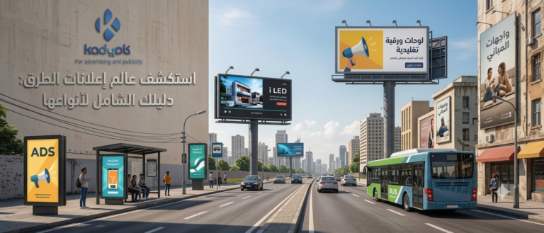 أنواع إعلانات الطرق في مصر