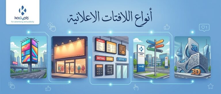 اكتشف أنواع اللافتات الاعلانية في مصر